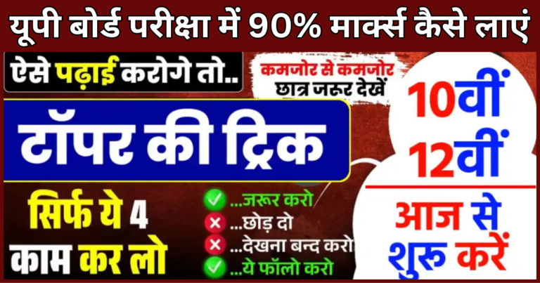 UP Board Exam Preparation Tips 2025
